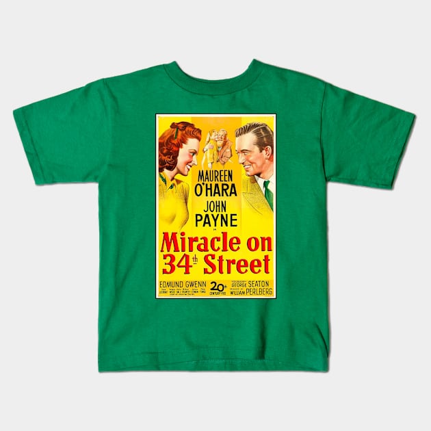 Miracle On 34th Street Kids T-Shirt by Vandalay Industries